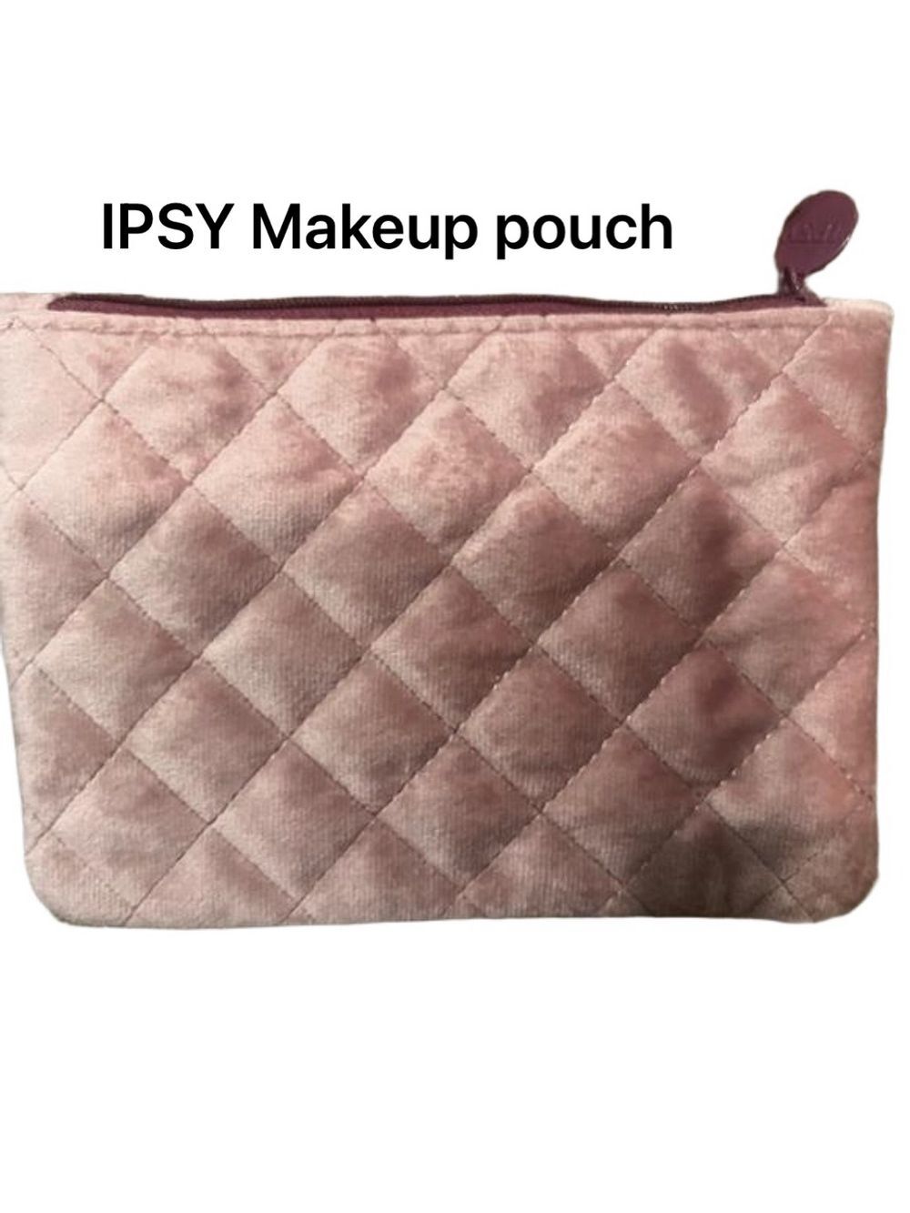 IPSY VELVET MAKEUP BAG